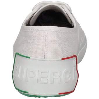 Superga Big Rubber Patch Sneaker in weiß