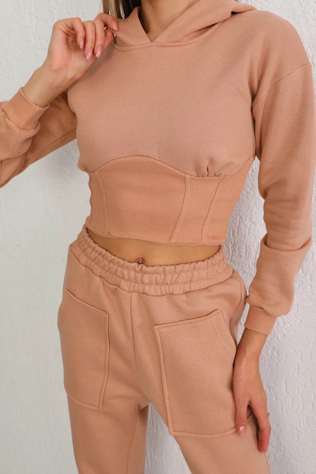 BİKELİFE  Zweiteiler - Beige - Regular Fit