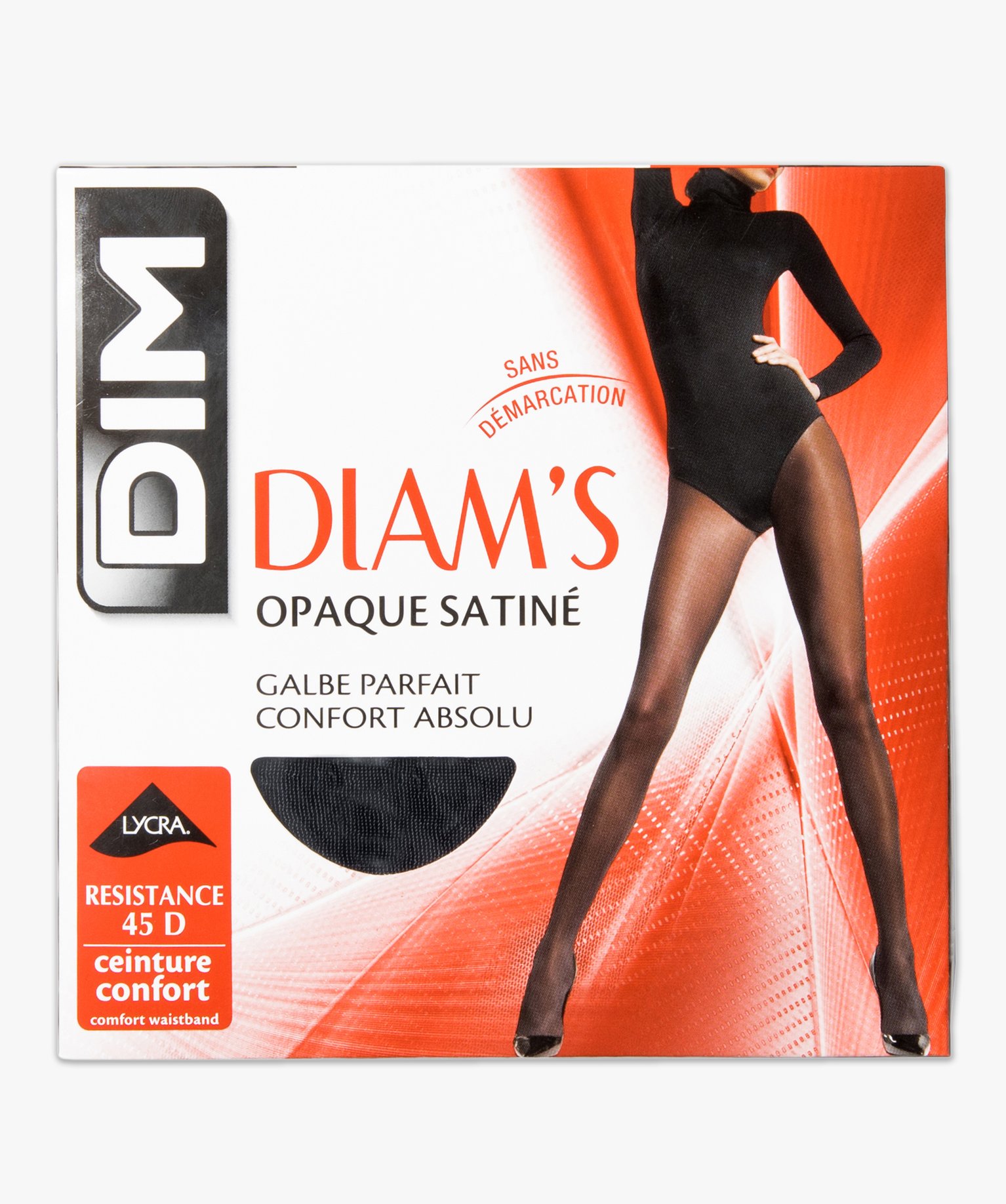 Collants opaque satiné jambes fuselées Diam's - DIM noir | GEMO