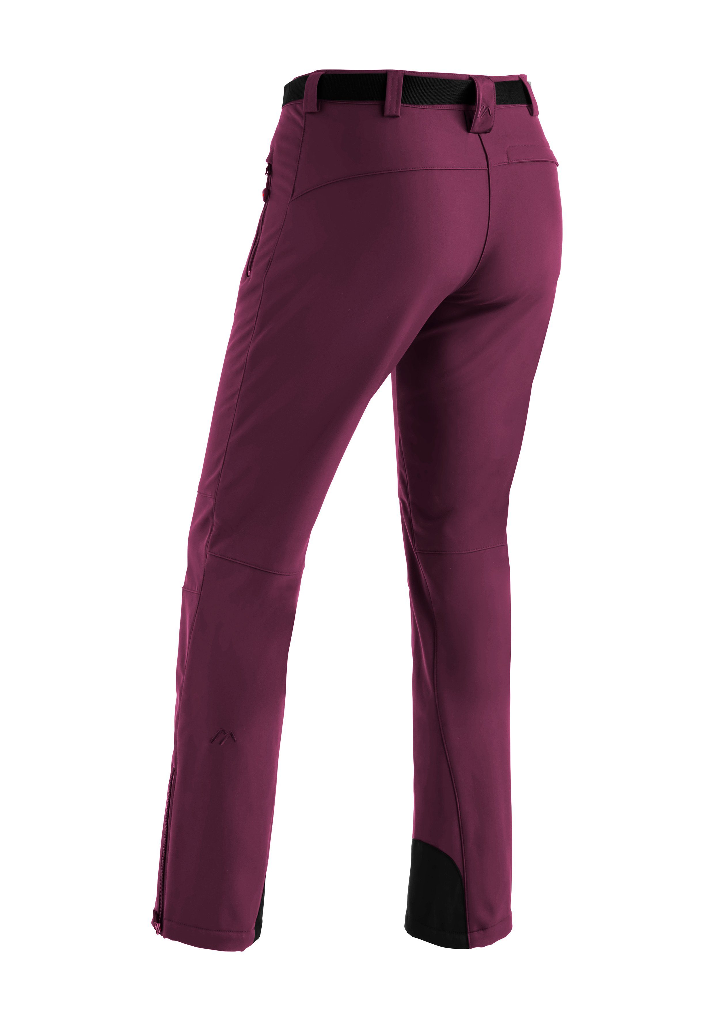 Maier Sports Funktionshose Tech Pants W Warme Softshellhose, elastisch und winddicht
