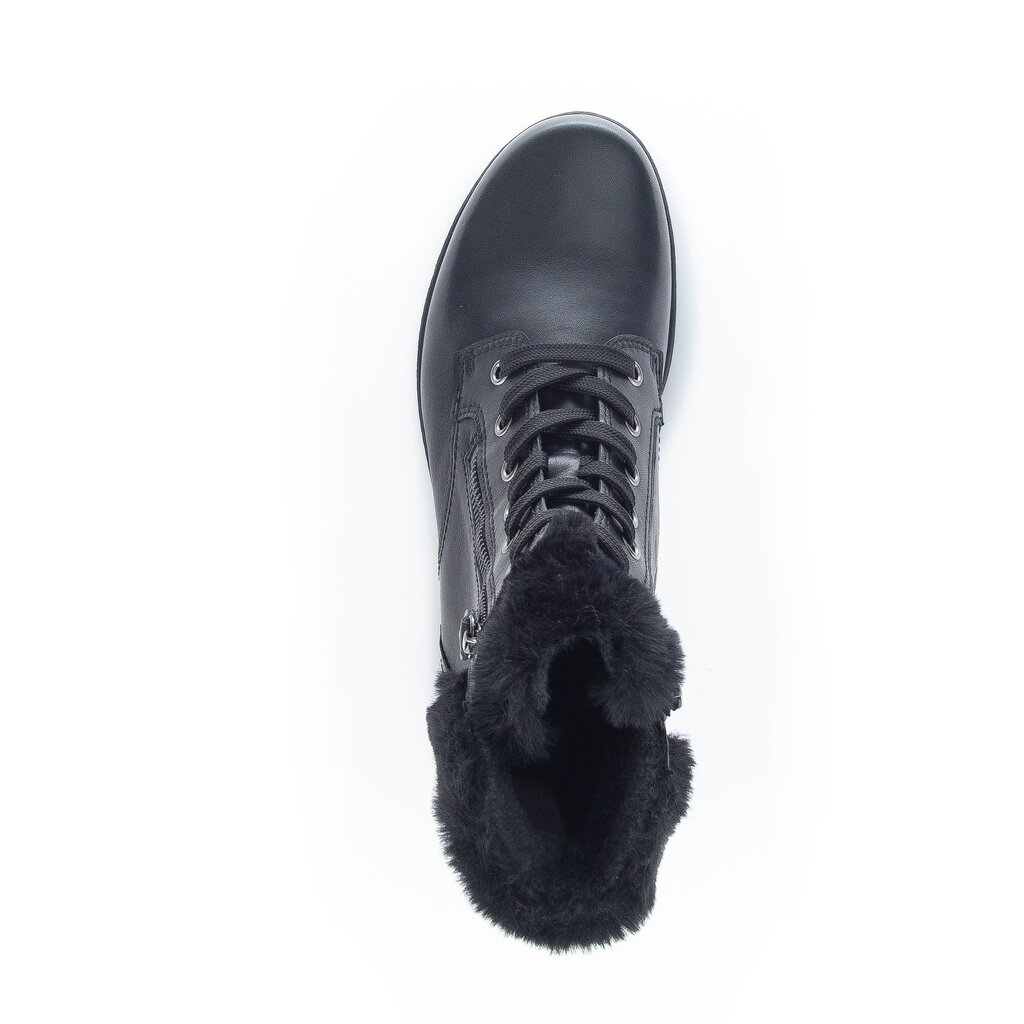 Gabor fashion Schnürstiefelette schwarz