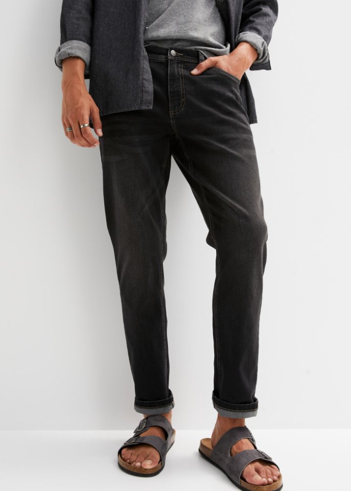 Regular Fit Stretch-Jeans, Tapered