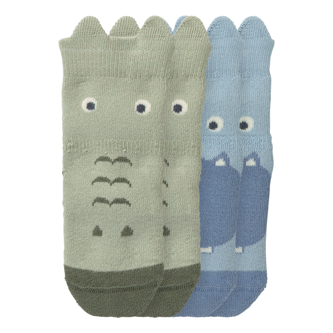 2 Paar Newborn Socken mit Bio-Baumwolle