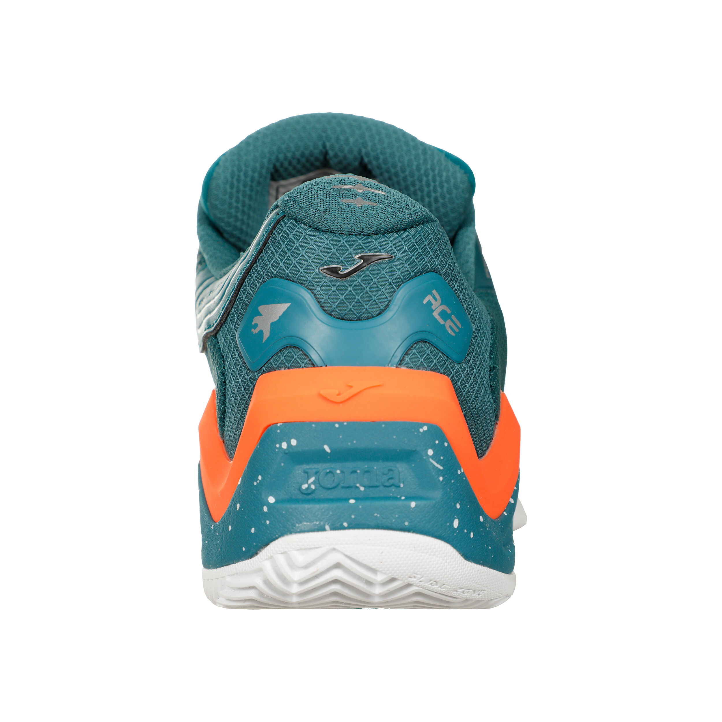 T. Ace Padelschuh Herren - Petrol, Orange