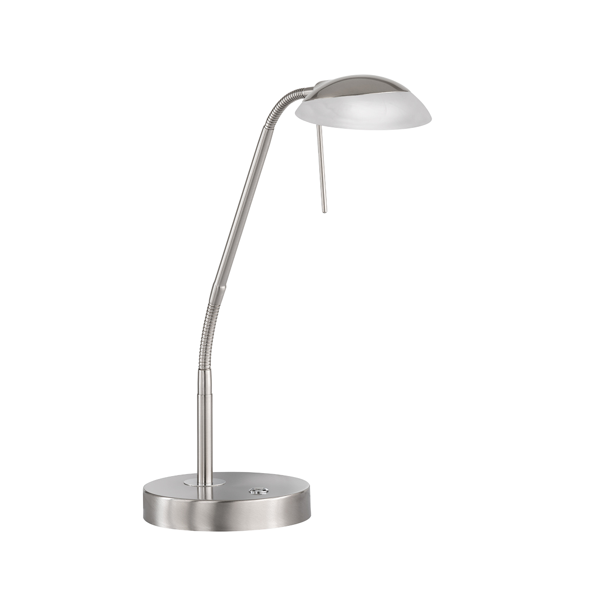 Fischer & Honsel LED Tischleuchte Pool-TW Nickelfarben