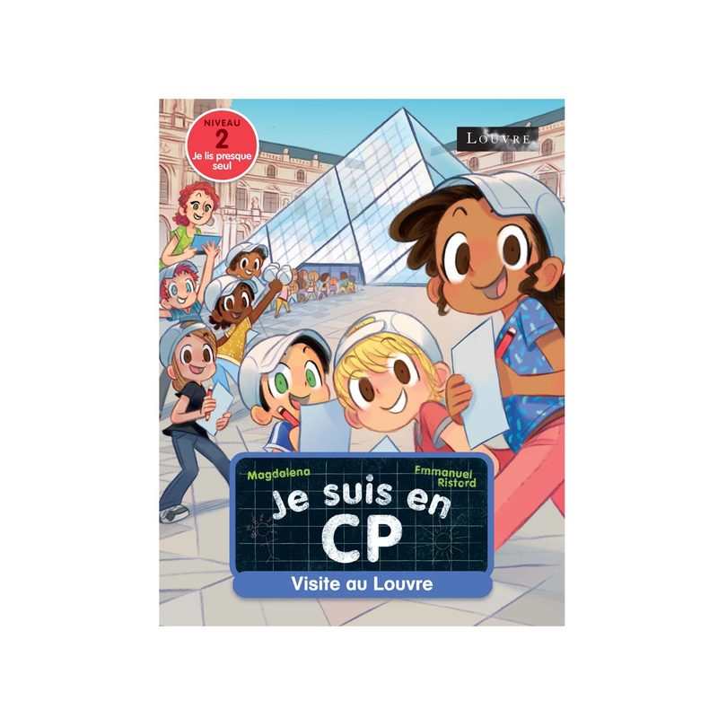 Livre Je suis en CP, visite au Louvre - Flammarion