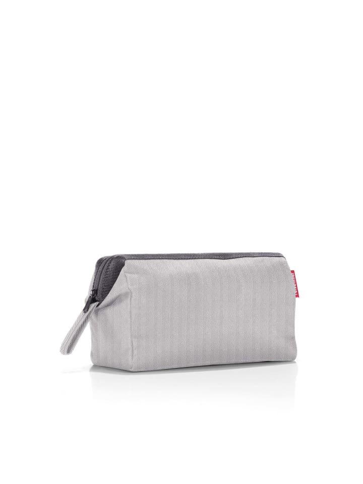 Reisenthel cosmetics travelcosmetic - Kulturbeutel 26 cm (leo nero) in herringbone grey günstig kaufen onesize
