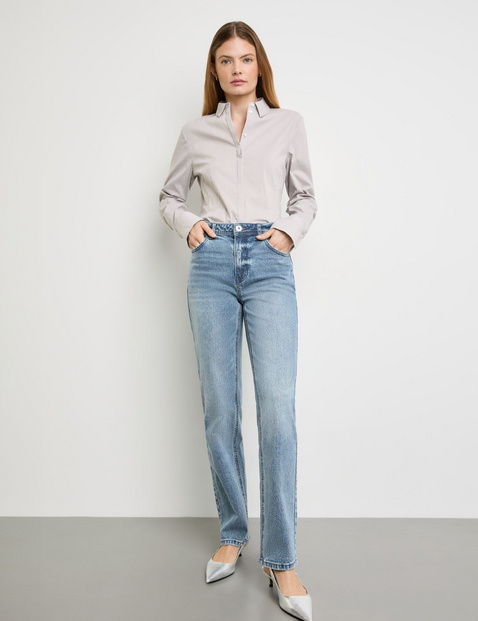 Jeans mit geradem Bein Straight