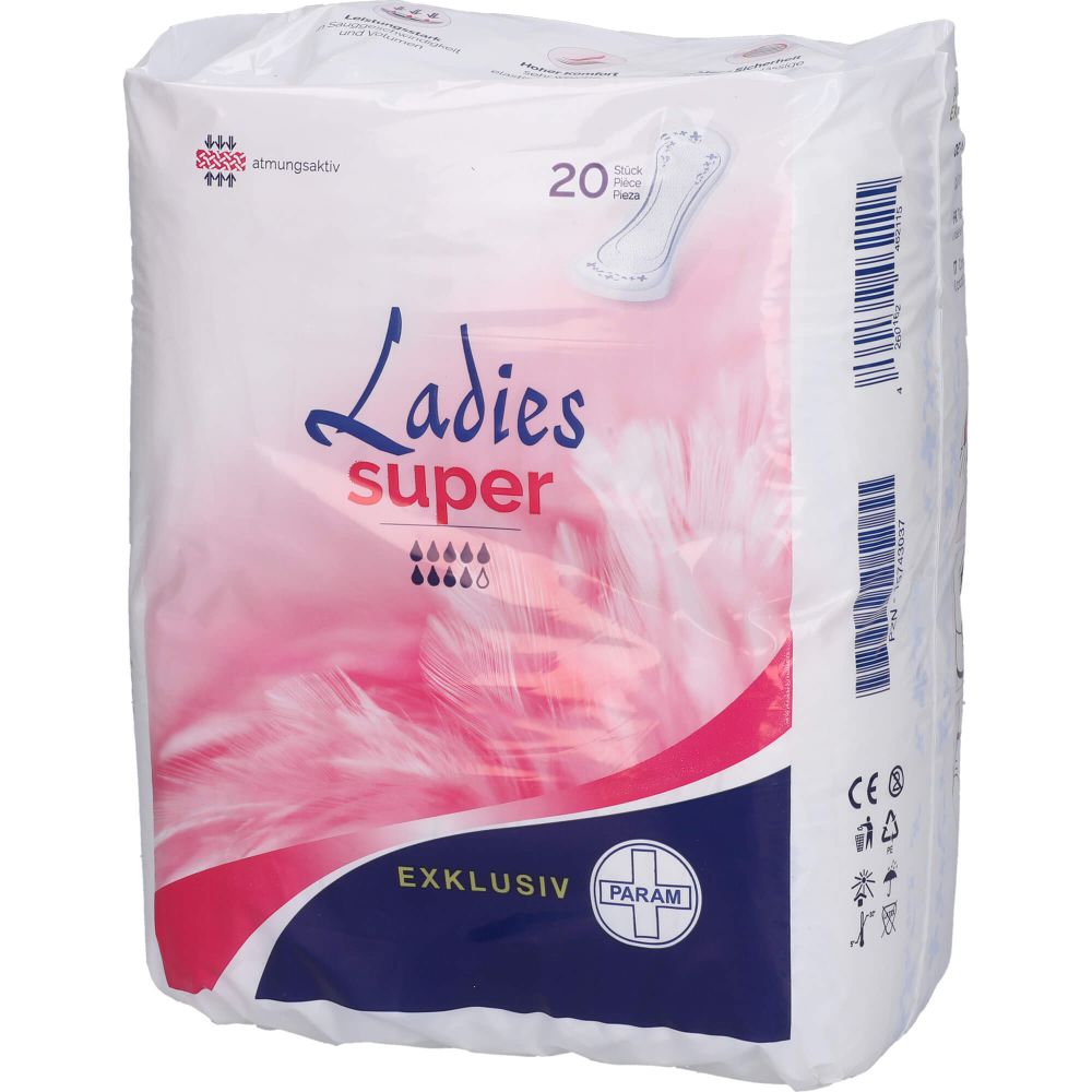 LADIES EXKLUSIV Inkontinenz-Einl.super