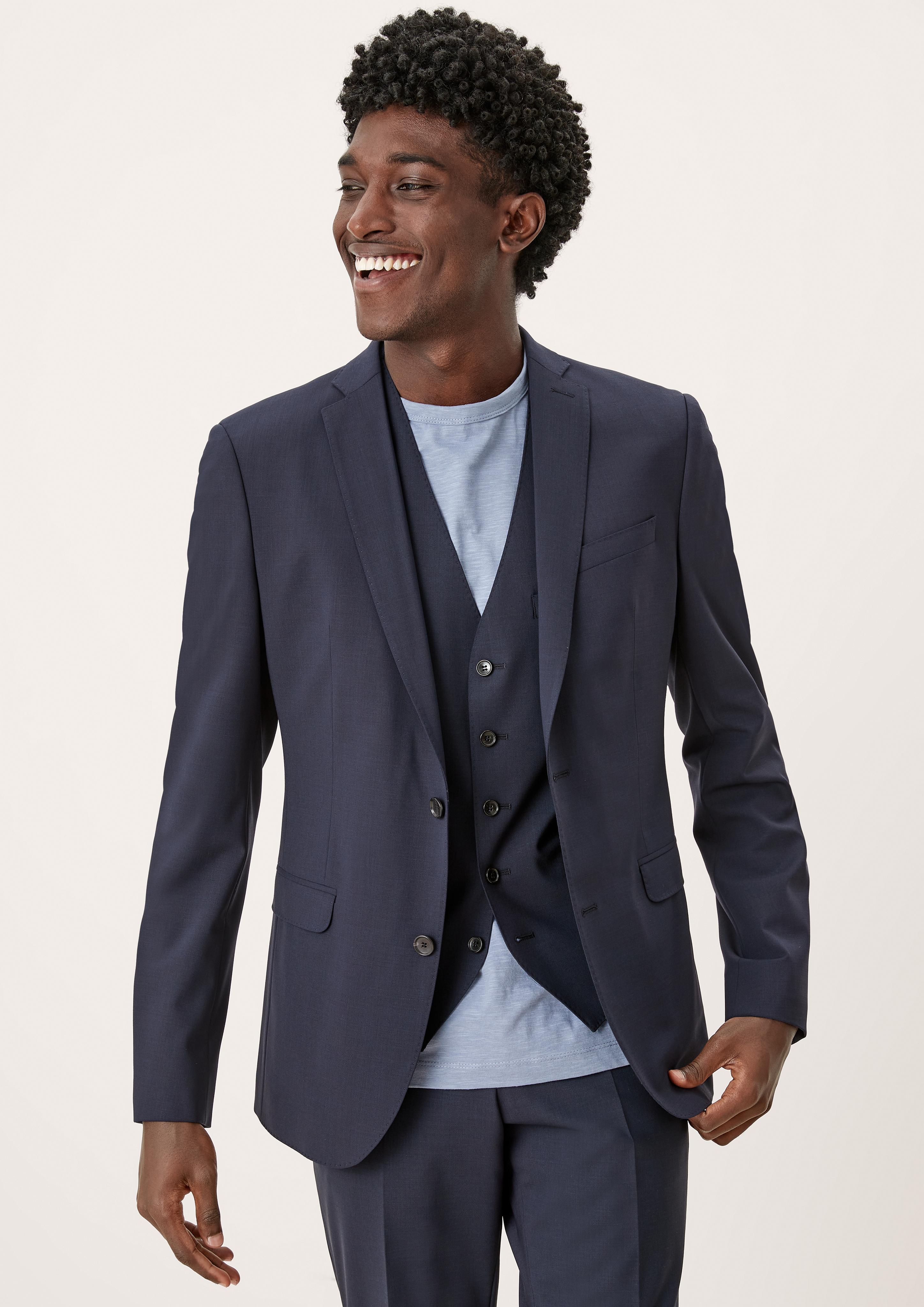 Slim Fit: Sakko mit Hyperstretch  02.899.54.2234-5952