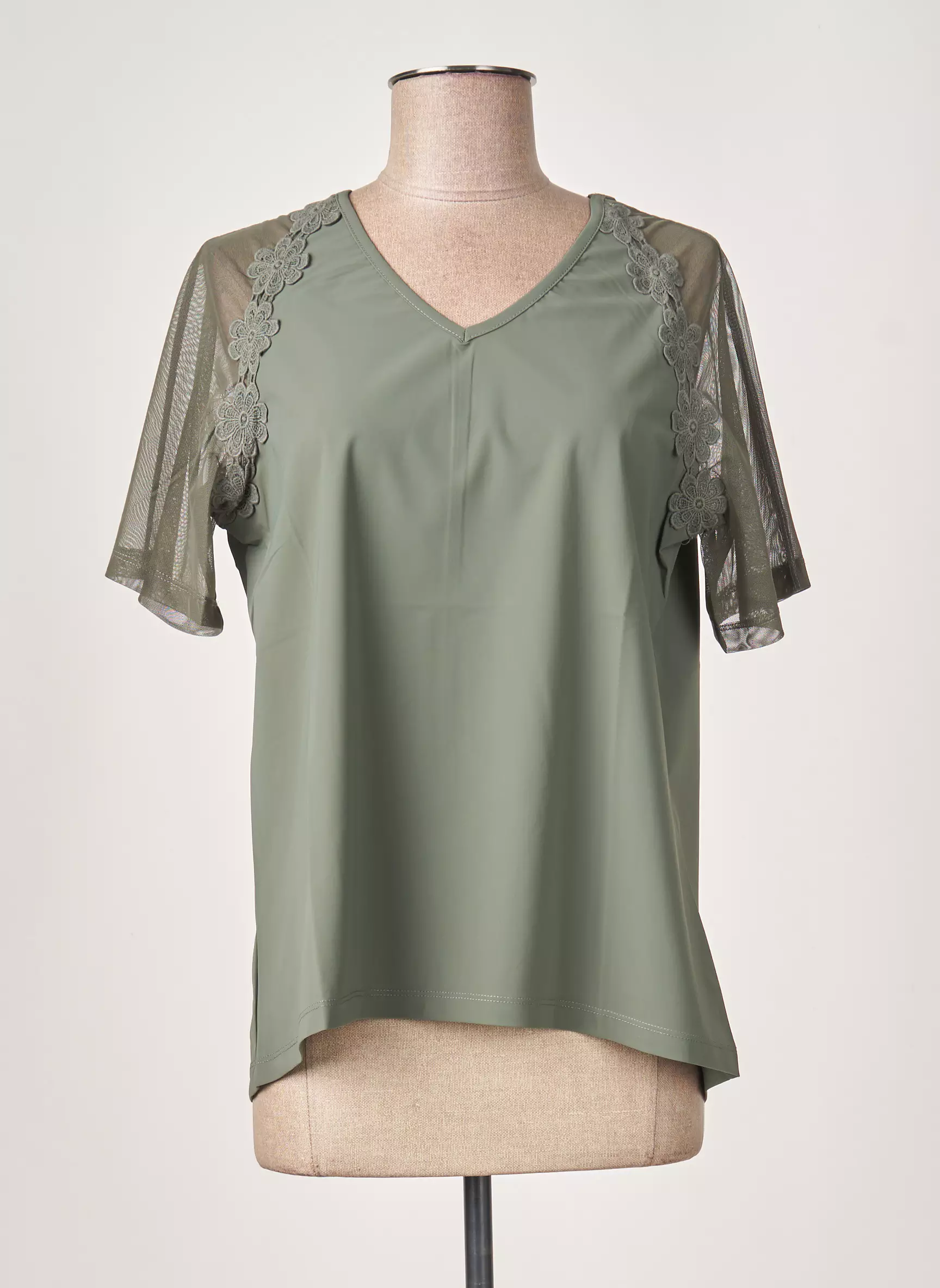 Maloka Tops Femme couleur vert