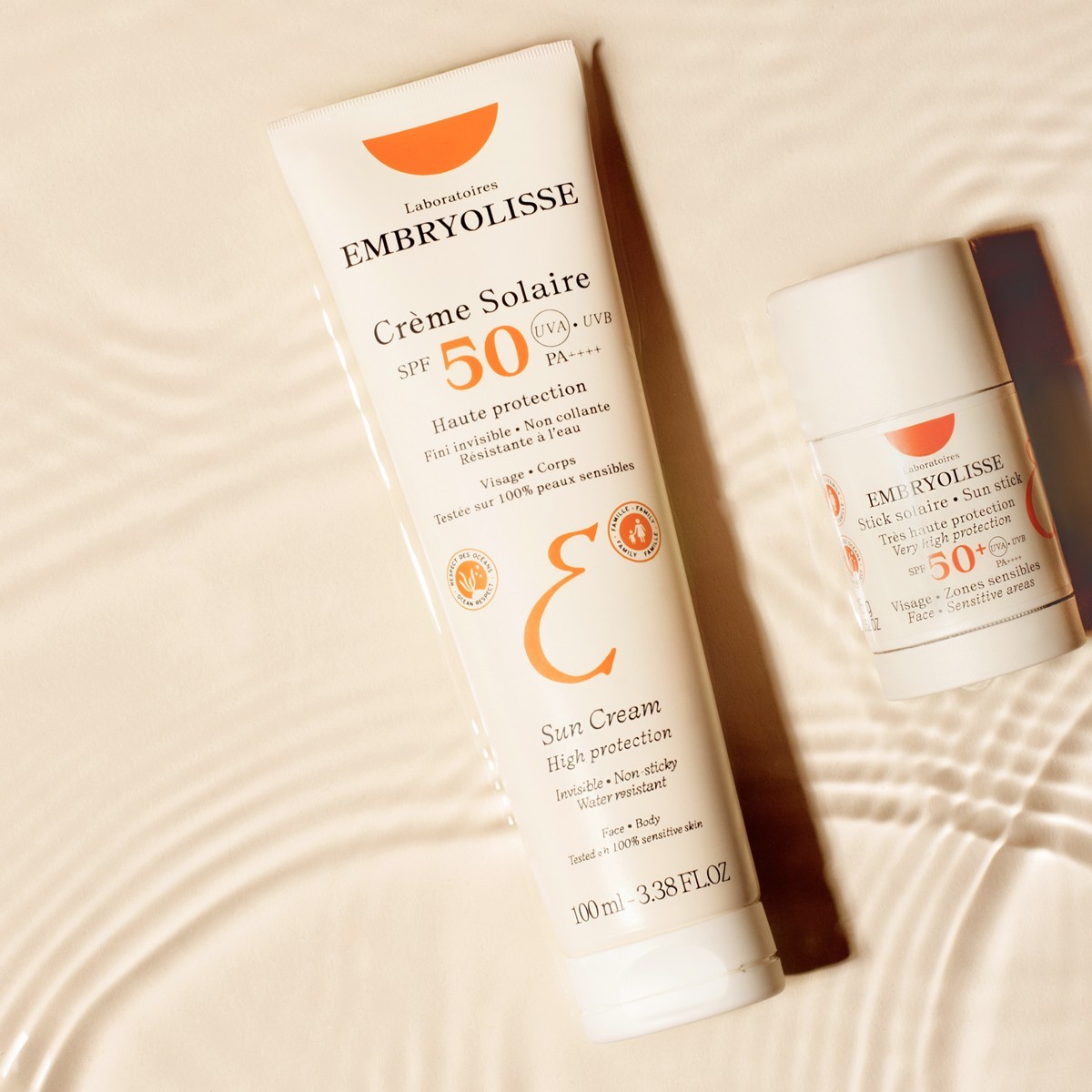Opaľovací krém Embryolisse SPF50