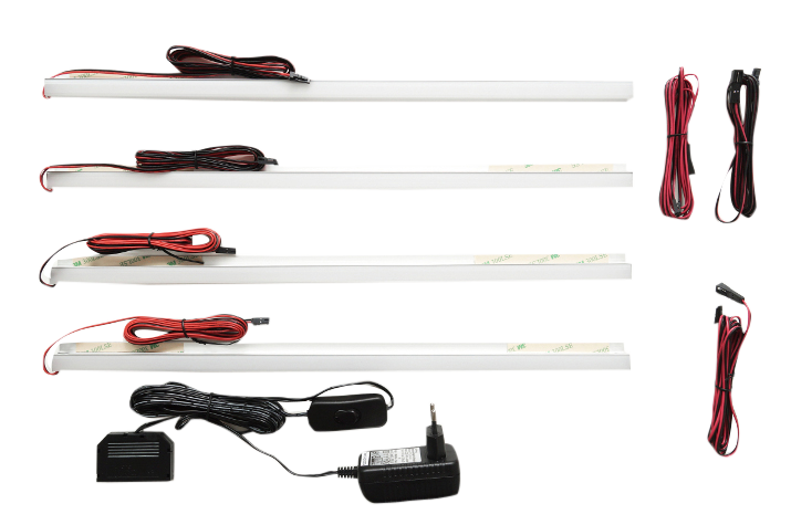 MCA Beleuchtung Cali 4er Set 45 cm