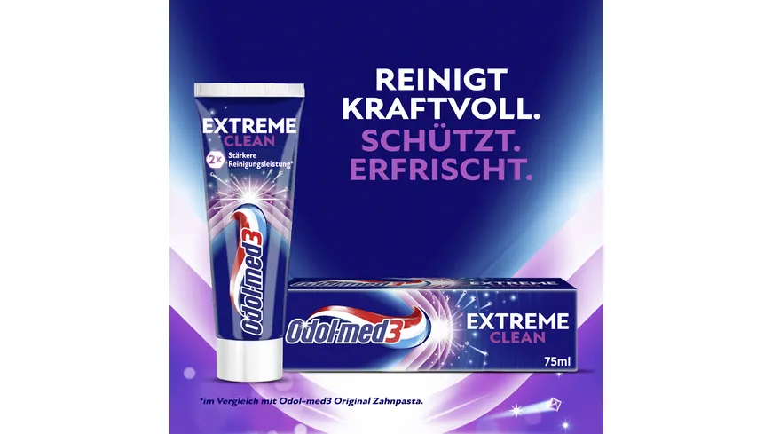 Odol-med3 Extreme Clean Tiefenreinigung Zahncreme 75 ml