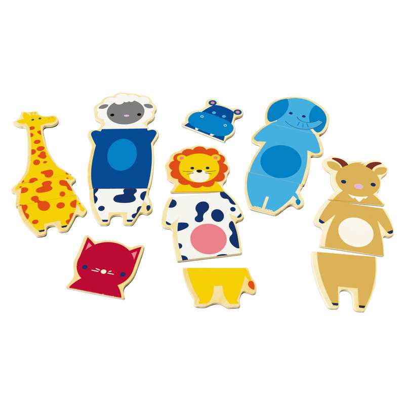 Puzzle magnétique animaux Oxybul