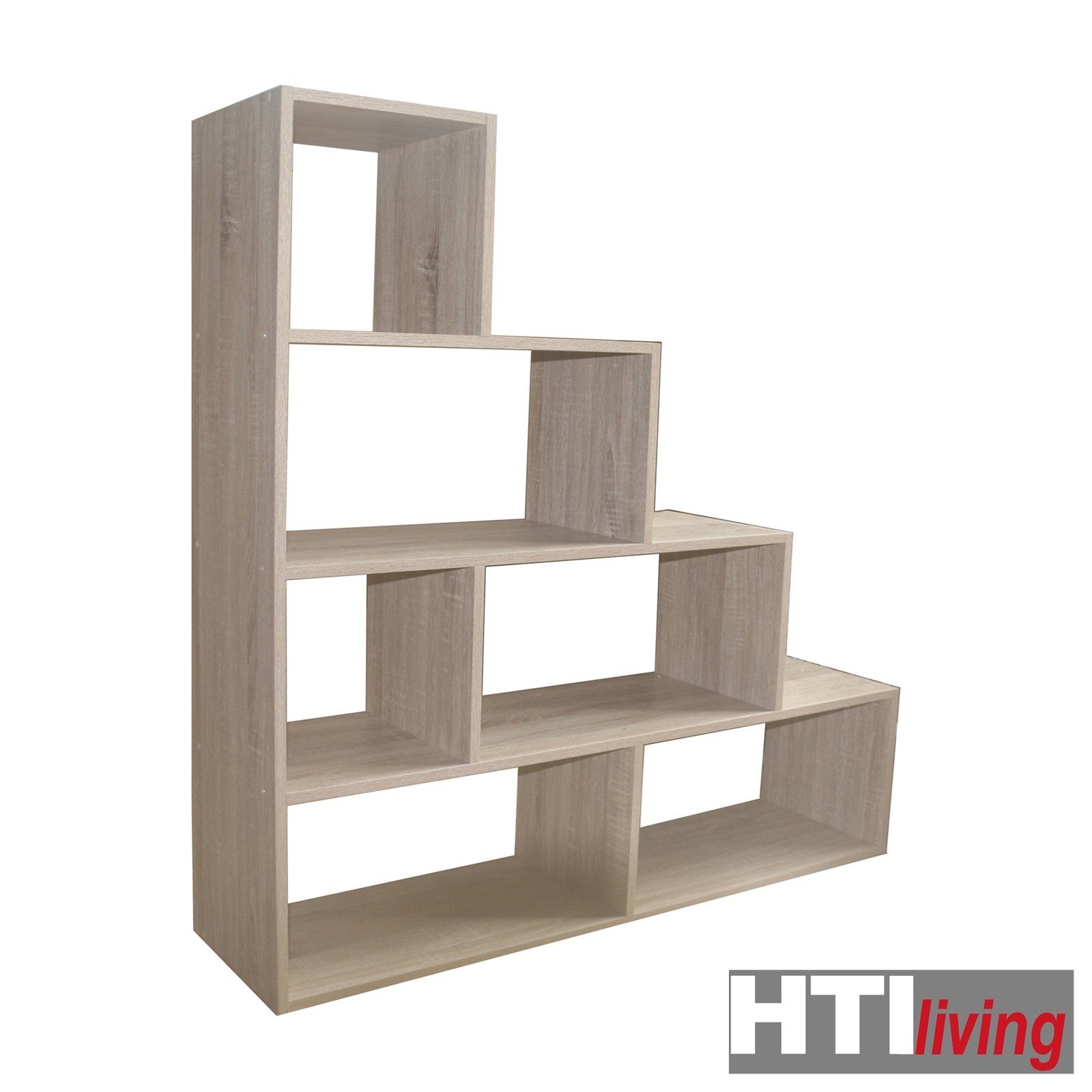 HTI-Living Bücherregal Bücherregal Thekla 11430, Stufenregal Raumteiler