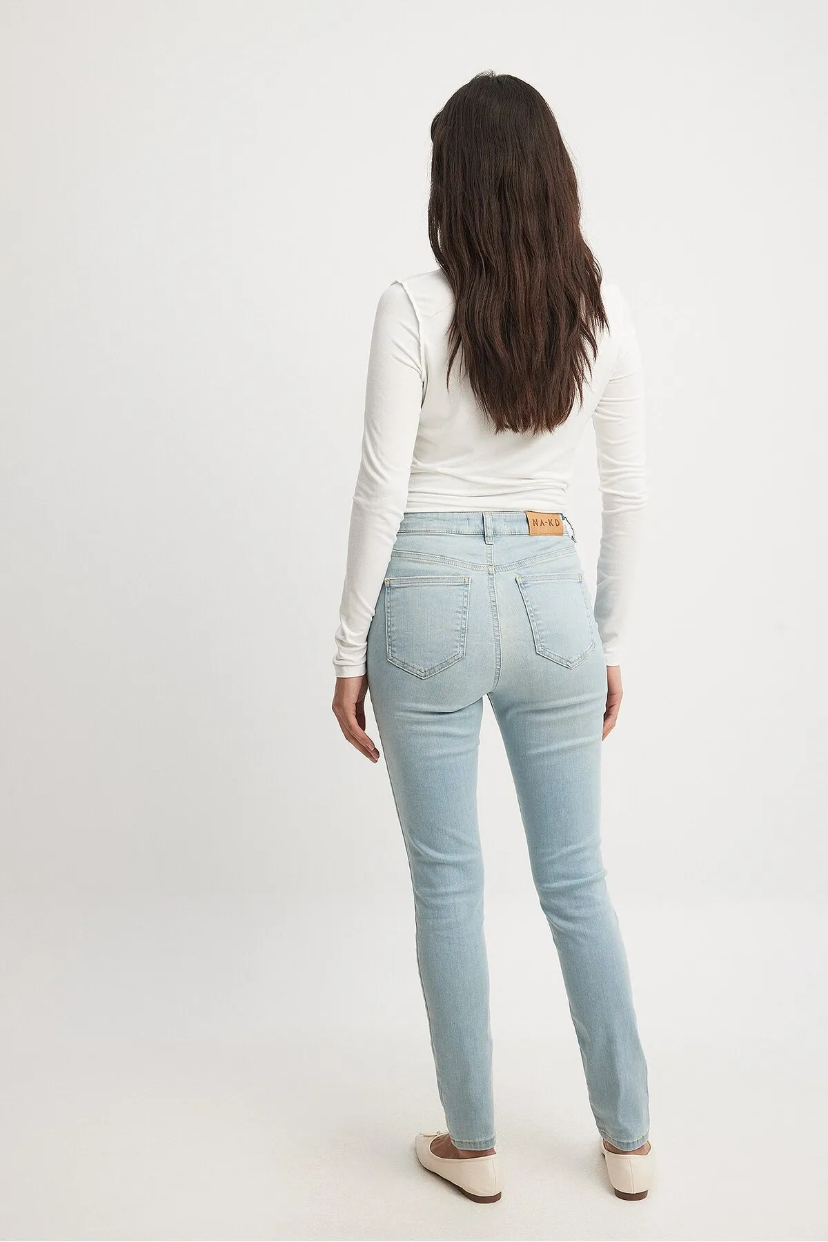 NA-KD  Jeans - Blau - Skinny
