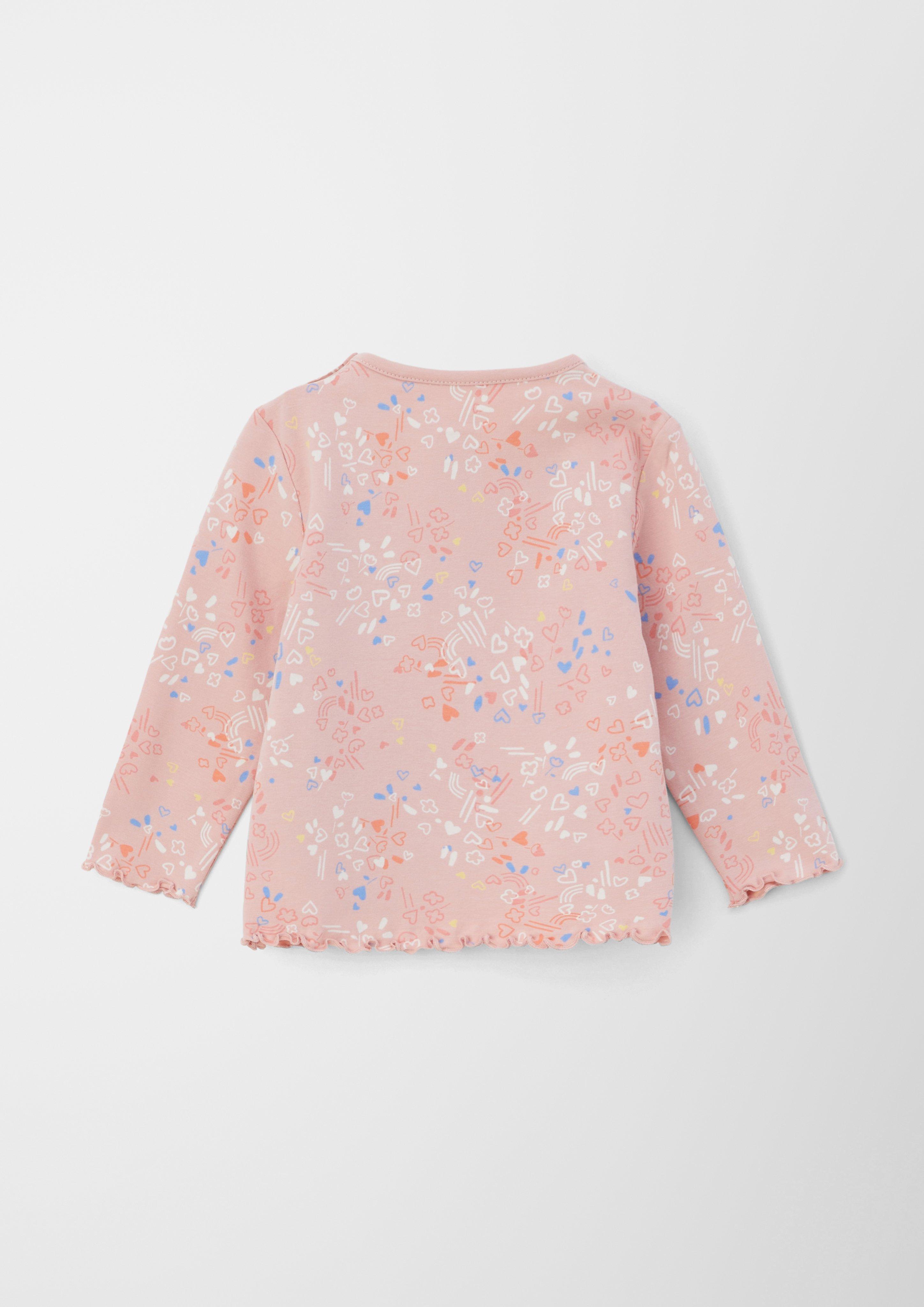 Longsleeve mit Ziersaum  2128758-42A2