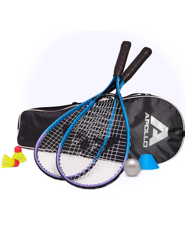 Apollo Badminton Schläger Set Kinder 
