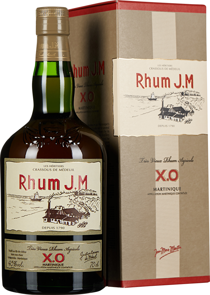 Rhum J.M Rhum Très Vieux Agricole XO 0,7 Liter im Geschenkkarton
