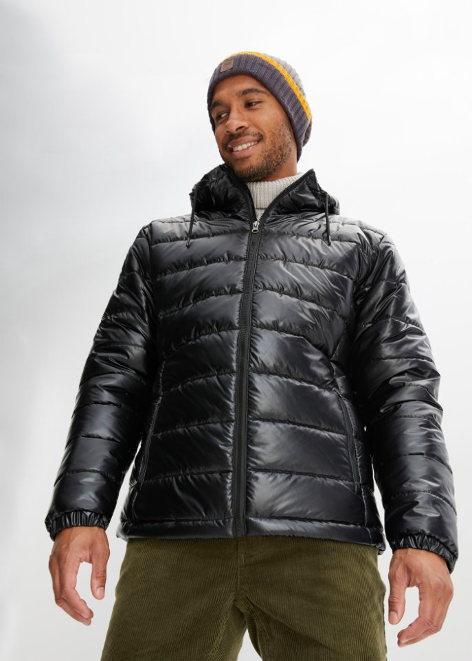 Steppjacke mit Kapuze