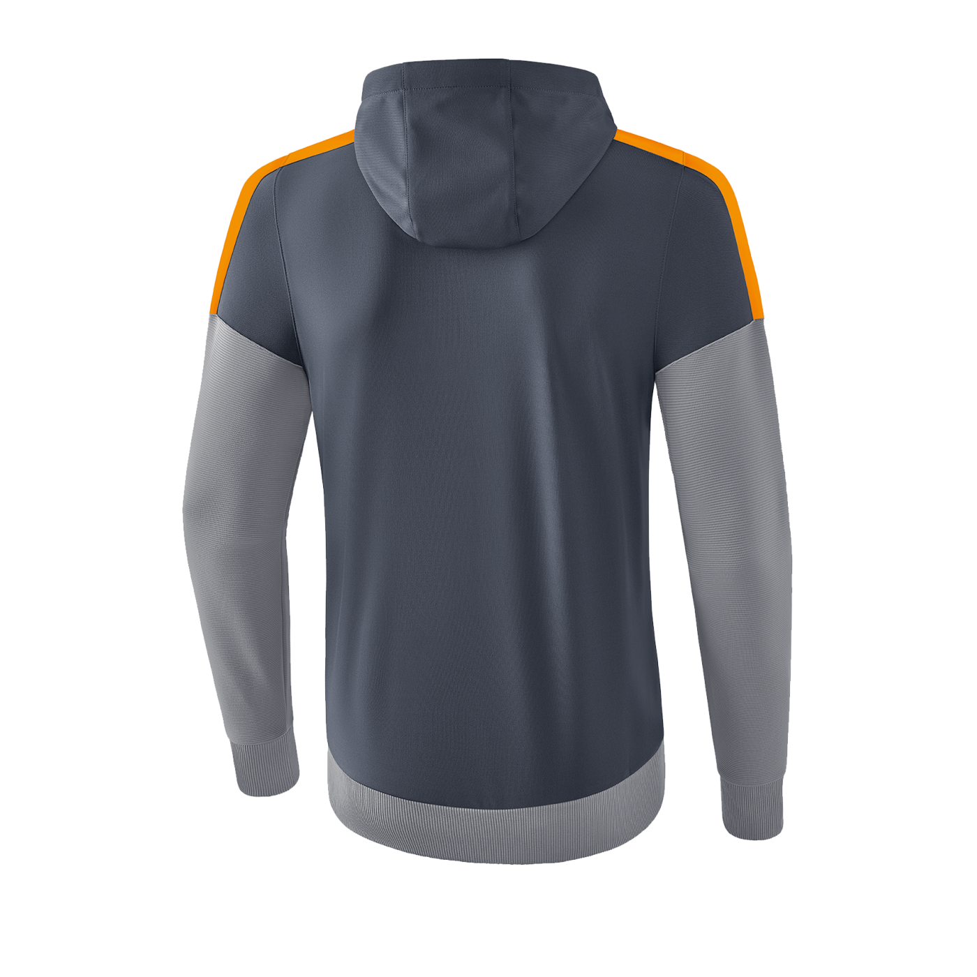 Erima Squad Kapuzen-Trainingsjacke Grau Orange