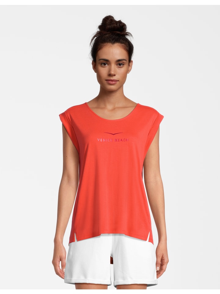 Venice Beach T-Shirt VB Arden in sunset orange günstig kaufen