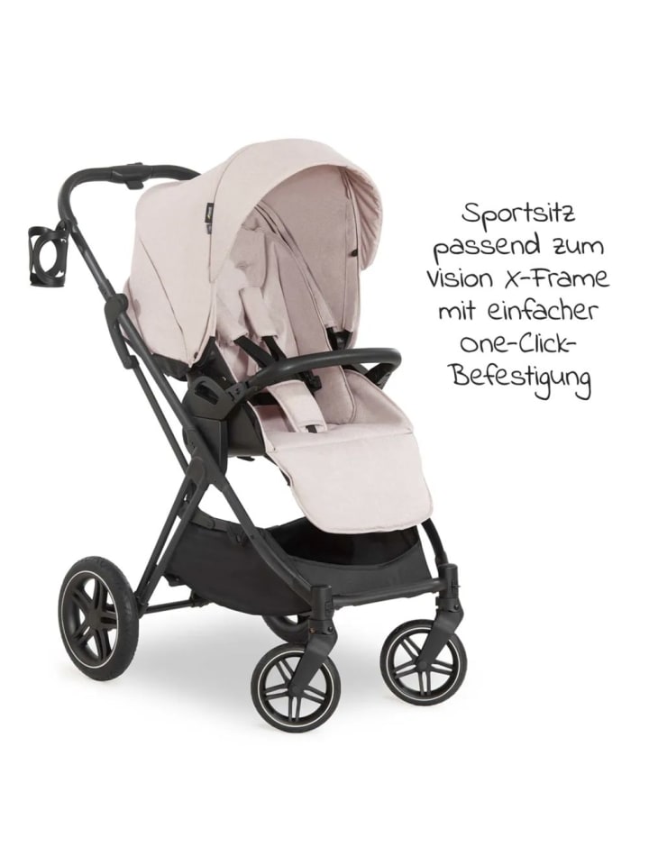 Hauck Sitzeinheit Vision X - Melange Beige in beige,schwarz günstig kaufen onesize