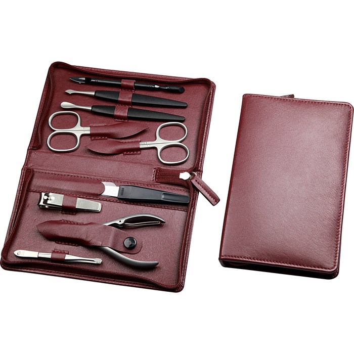 Manicure-Etui, Nappa-Vollrindleder