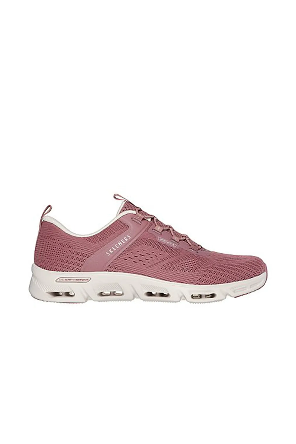 SKECHERS  Pantolette - Weiß - Flacher Absatz