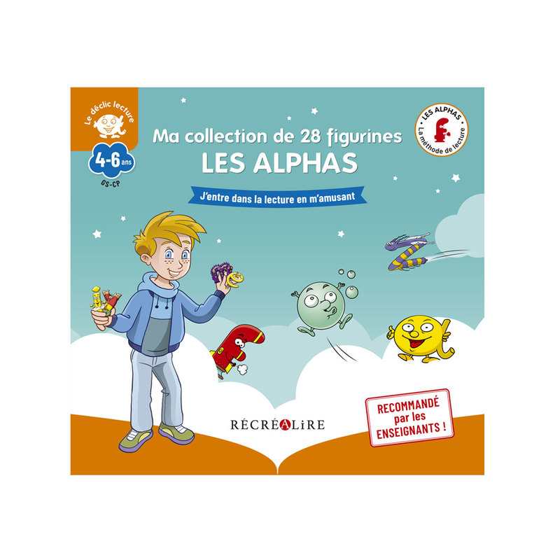 Ma collection de 28 figurines Alphas - Récréalire