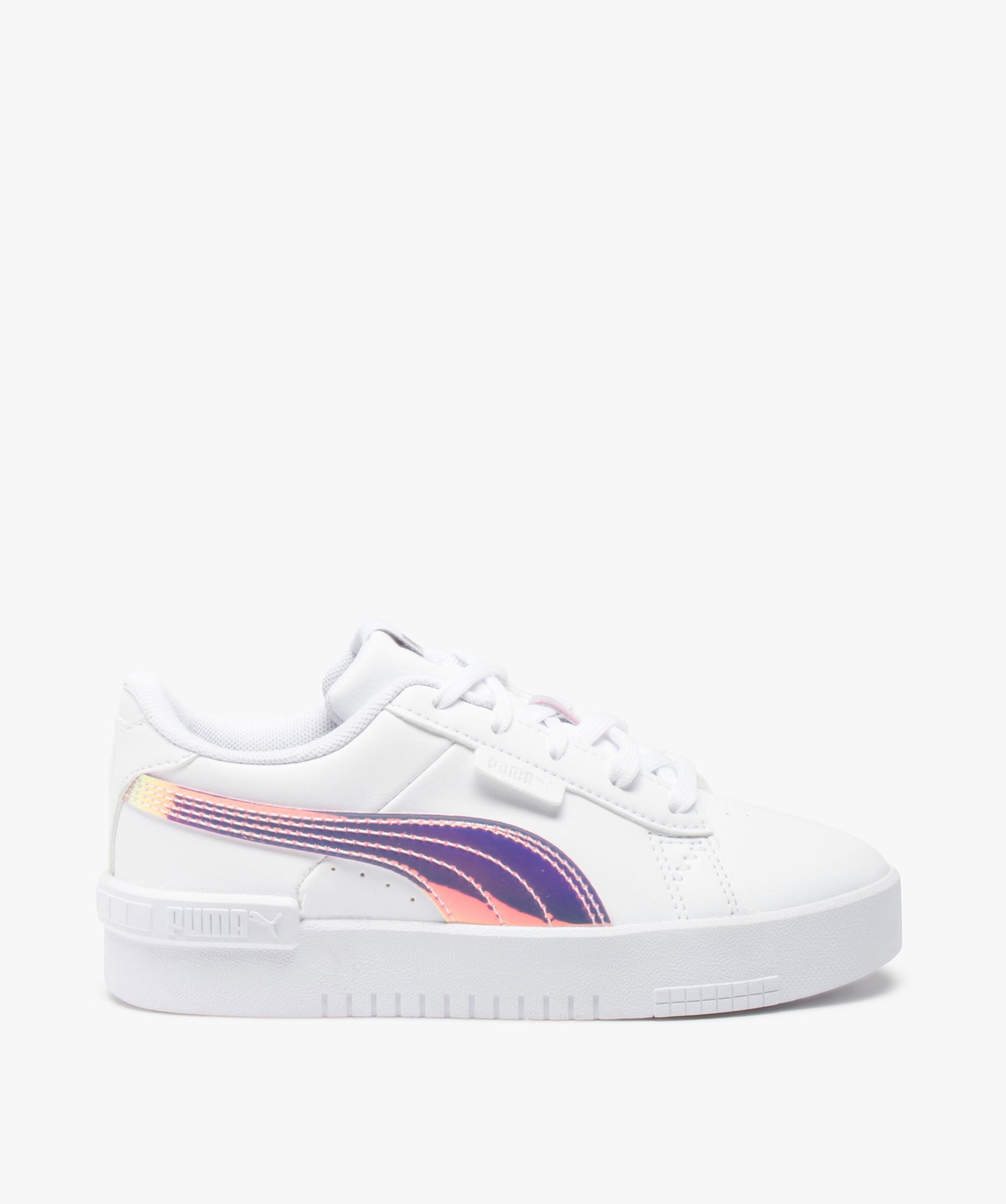 Baskets fille à détails irisés – Puma Jada blanc | GEMO