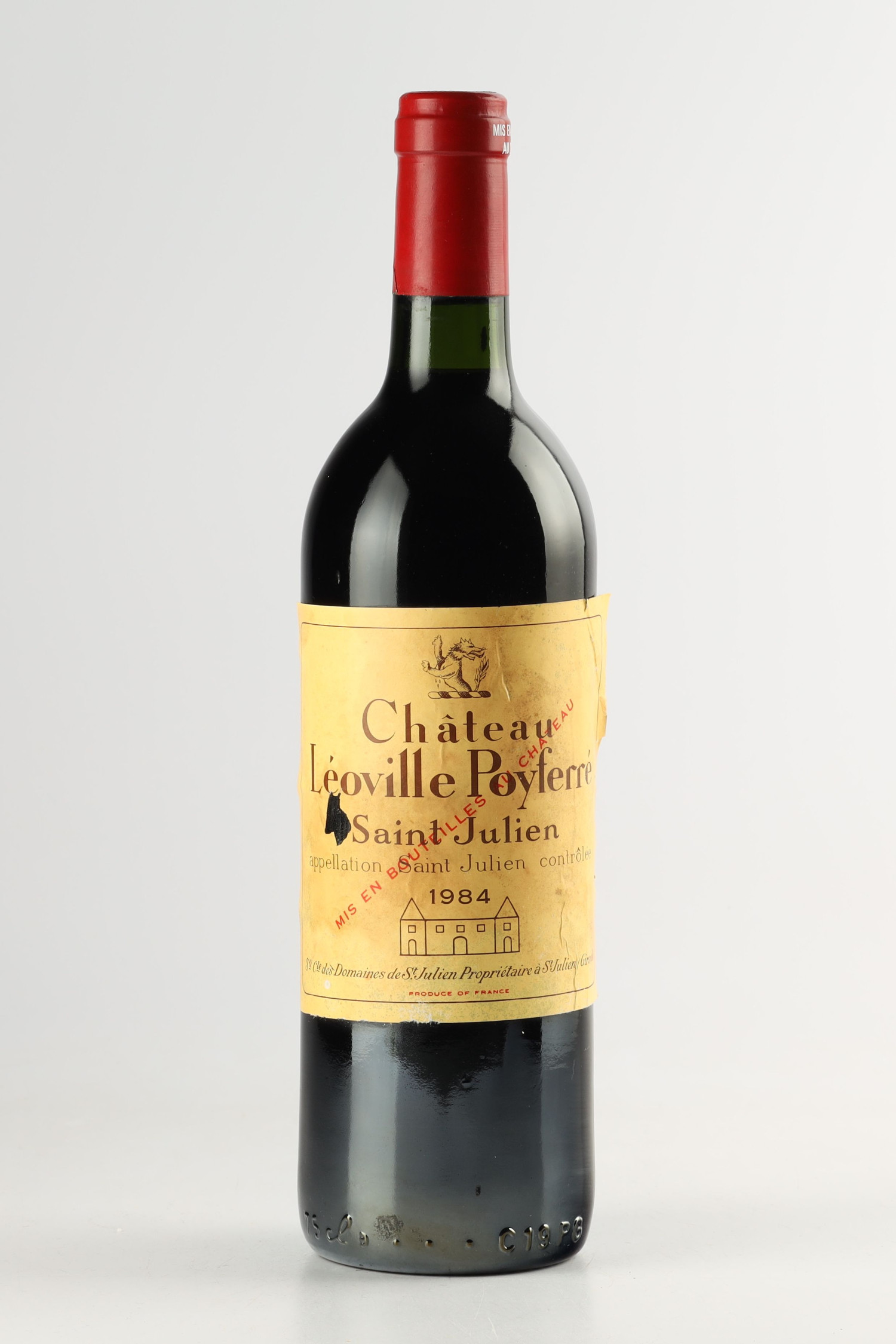Château Leoville Poyferre 1984, Saint Julien