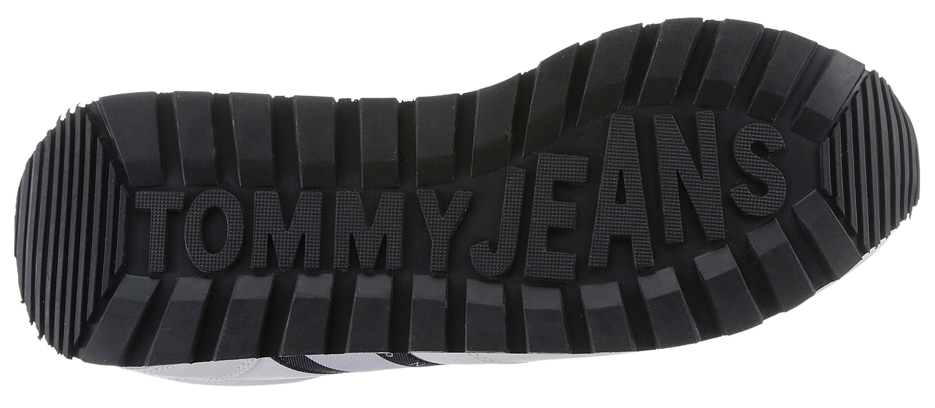 Tommy Jeans RETRO LEATHER TJM ESS Sneaker mit großer Logoverzierung
