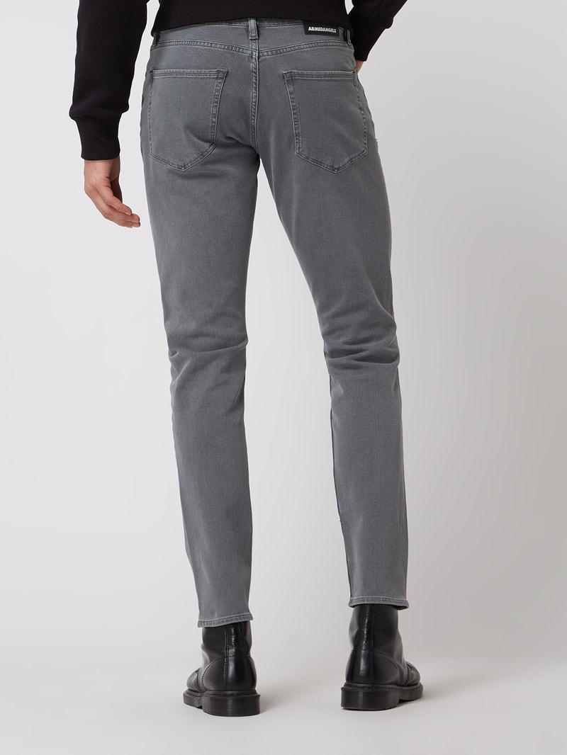 Extra Slim Fit Jeans mit Stretch-Anteil Modell 'Jaari' in mittelgrau