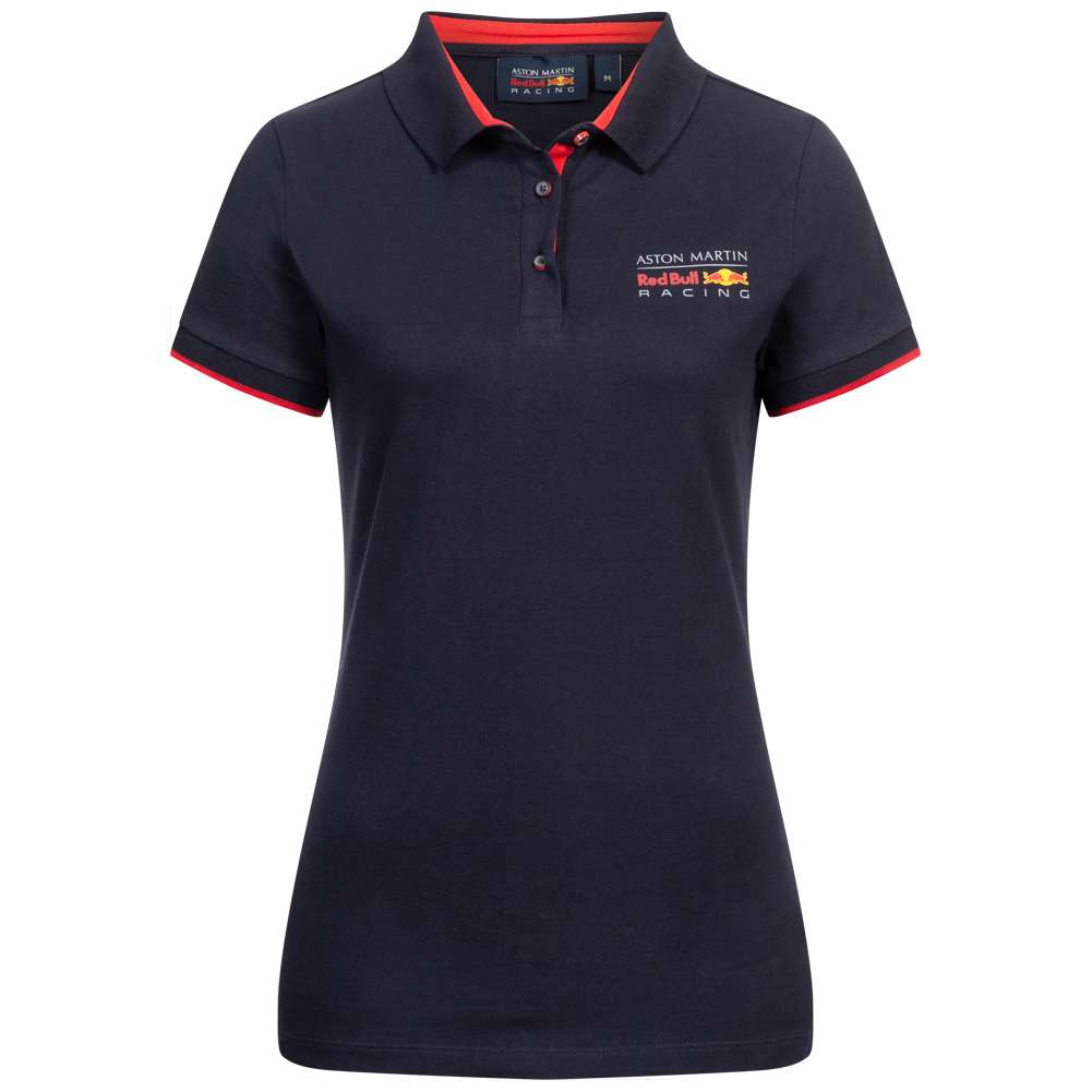 Red Bull Racing Amber Damen Kurzarm Polo-Shirt 170701011-502