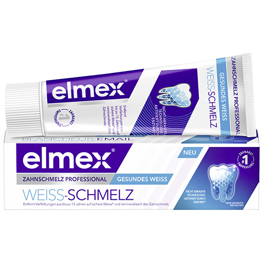 ELMEX Zahnschmelz Prof. gesundes Weiß Zahnpasta  75 ml  Zahnpaste