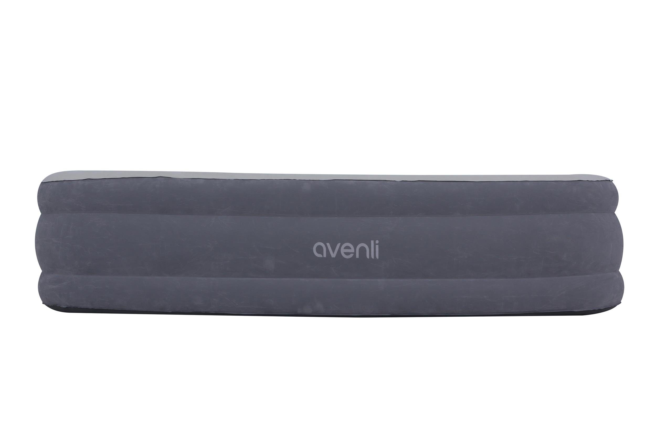 Avenli Luftbett Luftmatratze selbstaufblasend 203 x 152 x 46 cm, (Doppelbett für 2 Personen), Gästebett mit integrierter Pumpe