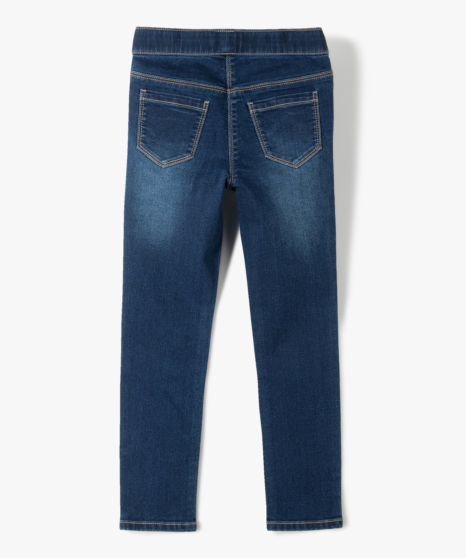 Jegging fille légèrement délavé brut | GEMO