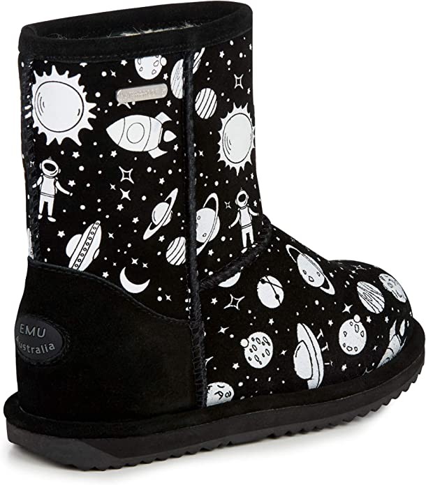 EMU AUSTRALIA Stiefel Jungen schwarz Outer Space black