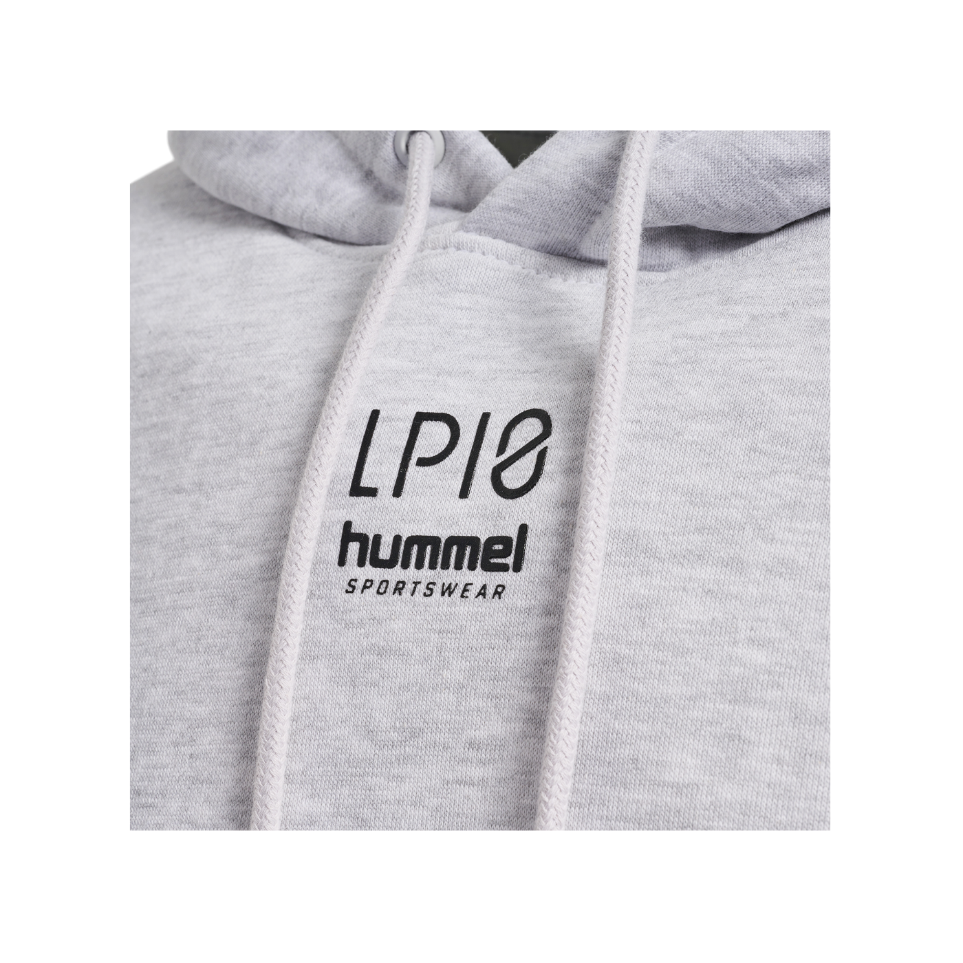 Hummel hmlLP10 Boxy Hoody Grau F2010