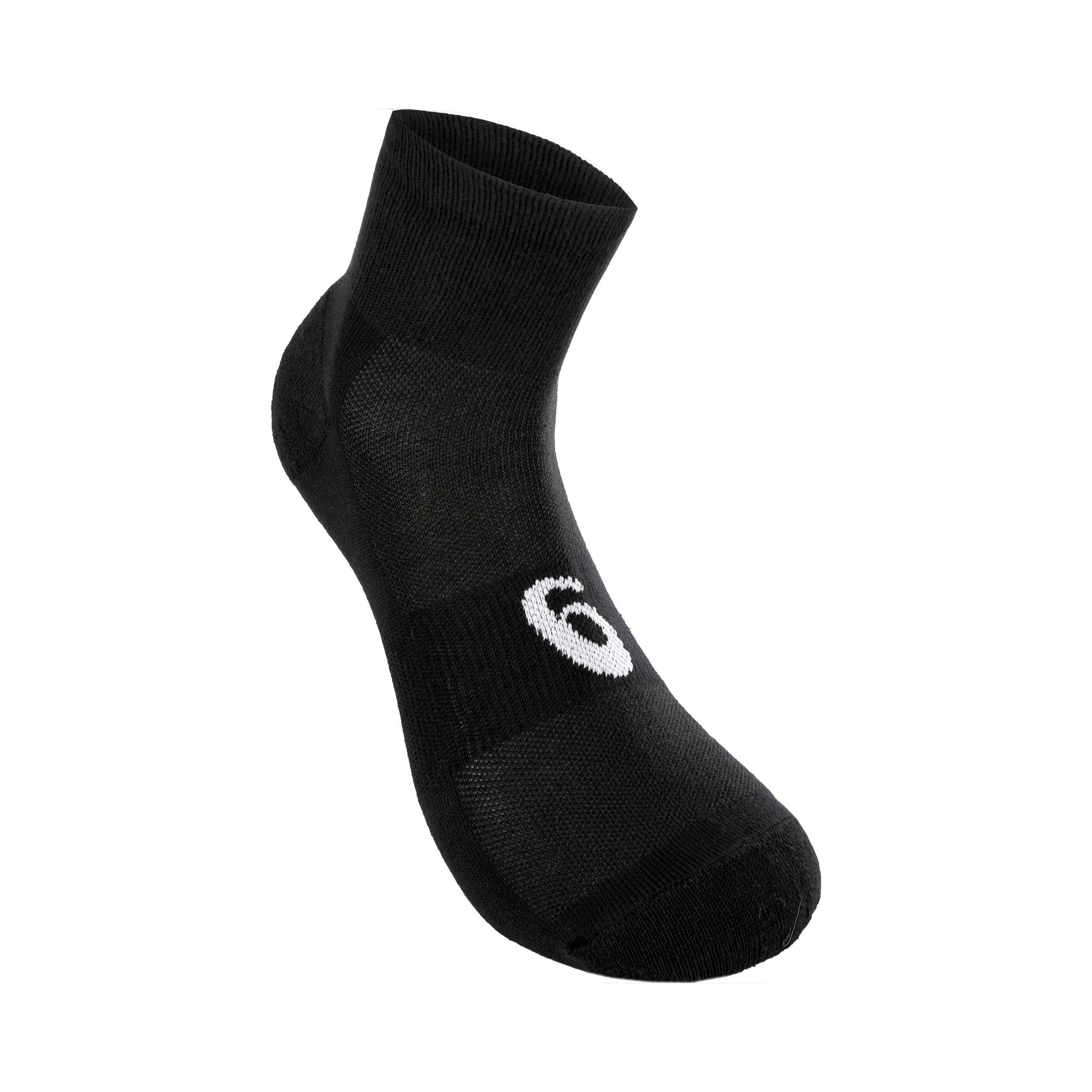 Quarter Sportsocken 3er Pack - Schwarz, Weiß