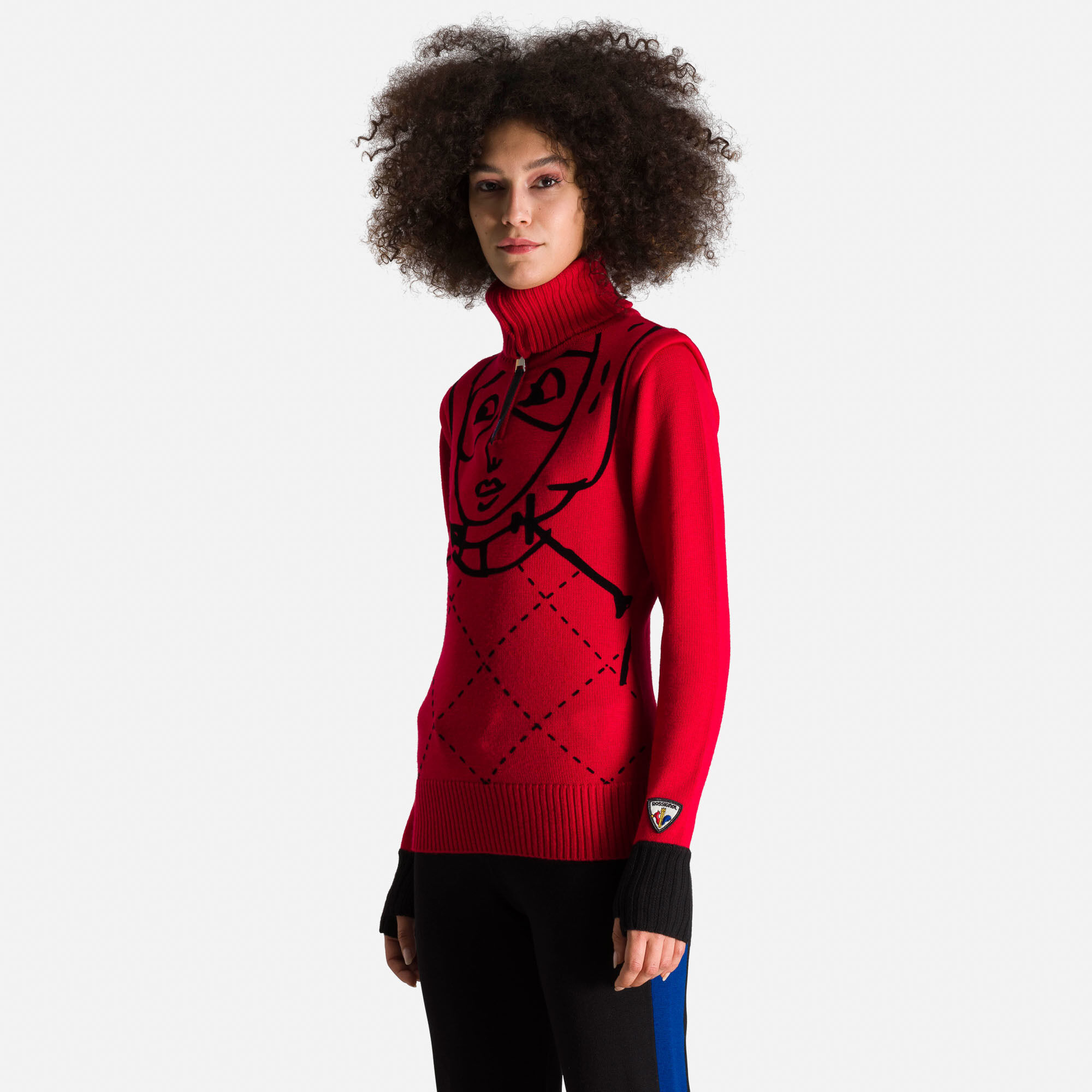 Pull demi-zip Kimo JCC Femme