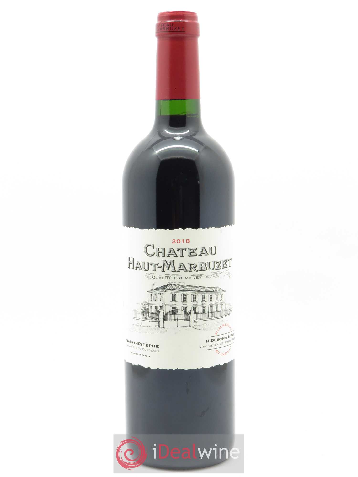 Château Haut Marbuzet (CBO à partir de 12 bts) 2018 - Lot de 1 Bouteille