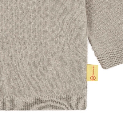 Strickjacke, hellgrau für Jungs