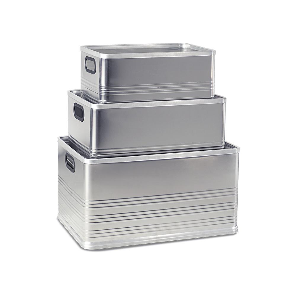 BRB Aluminium-Kästen-Set 