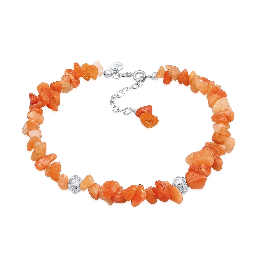Elli PREMIUM Elli PREMIUM Bracelet de Cheville Femmes bracelet de cheville éclat nature avec d Bijoux