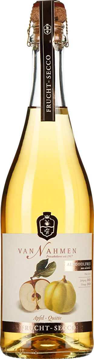 van Nahmen Frucht-Secco Apfel-Quitte