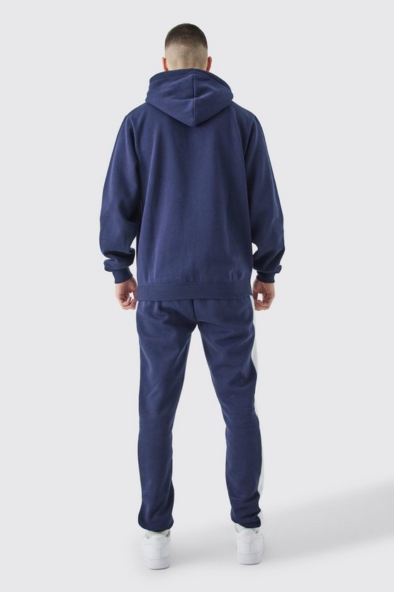 Tall Man Signature Colorblock Trainingsanzug mit Kapuze