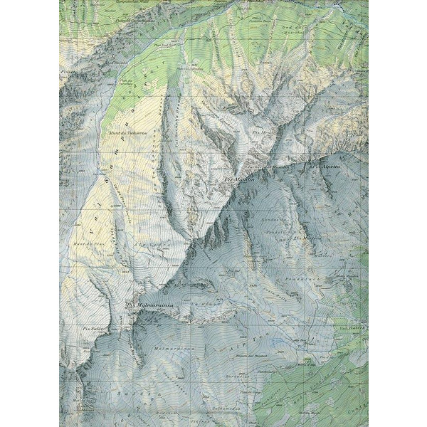 Swisstopo 1 : 25 000 Samnaun - Wanderkarte